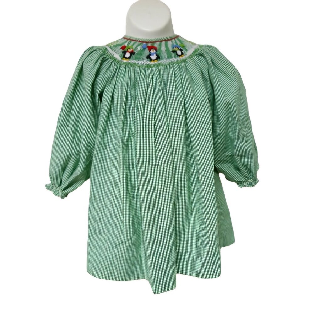 Remember Nguyen smocked Christmas dress